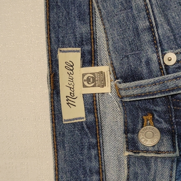 Madewell rigid denim A line skirt size 25 - Picture 5 of 7